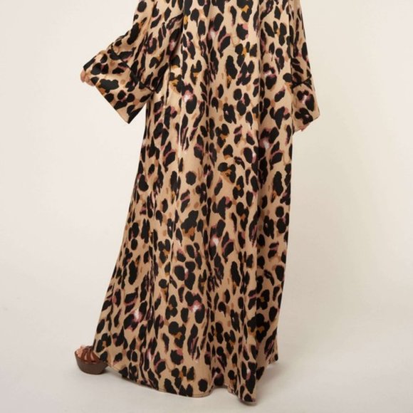 Maxi Leopard Kimono - Picture 6 of 10